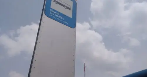 PARADERO SITP HOSPITAL SAN CRISTOBAL  100A13